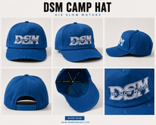 Load image into Gallery viewer, DSM Camp Hat (Royal)
